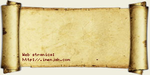 Jana Milenković vizit kartica